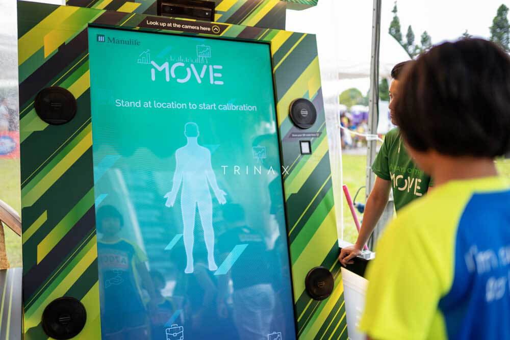 Trinax Interactive Game | Manulife Motion Endless Runner
