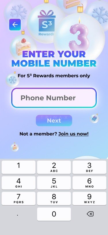 2 Enter Phone Number