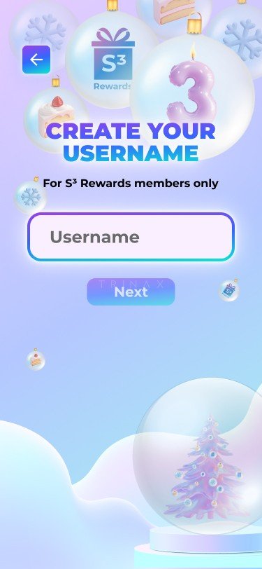 2.1 Enter Particulars - Username